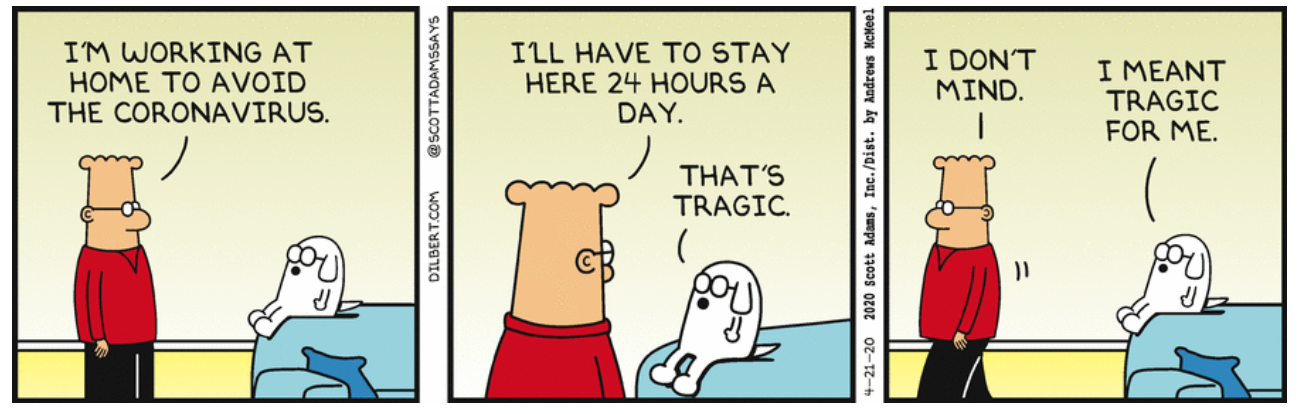 dilbert work from home