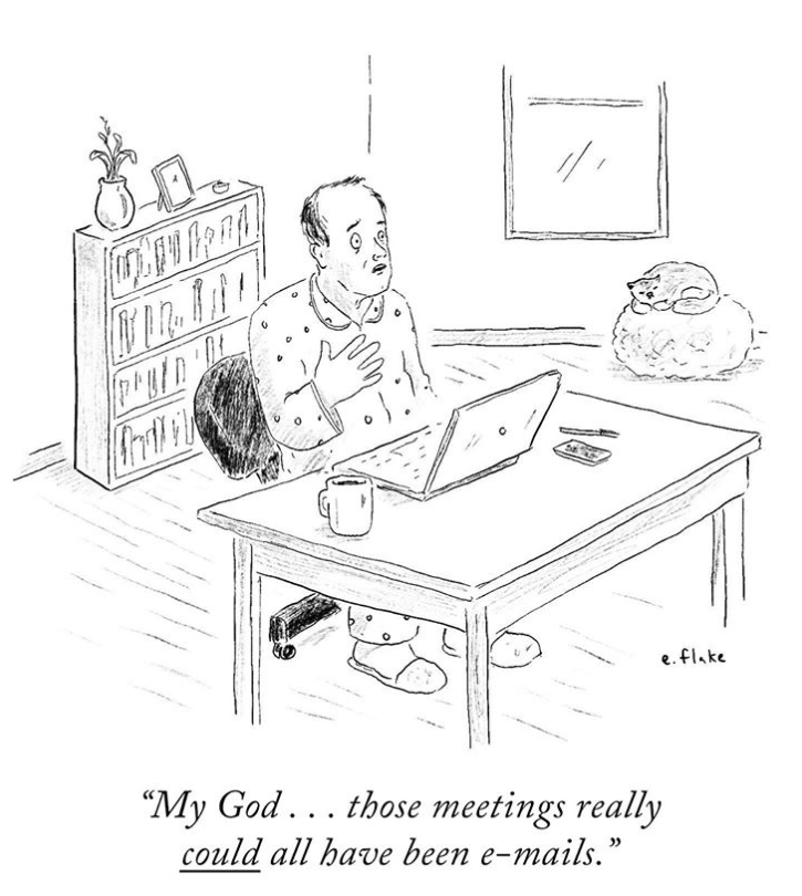 4.22 - meetings emails new yorker